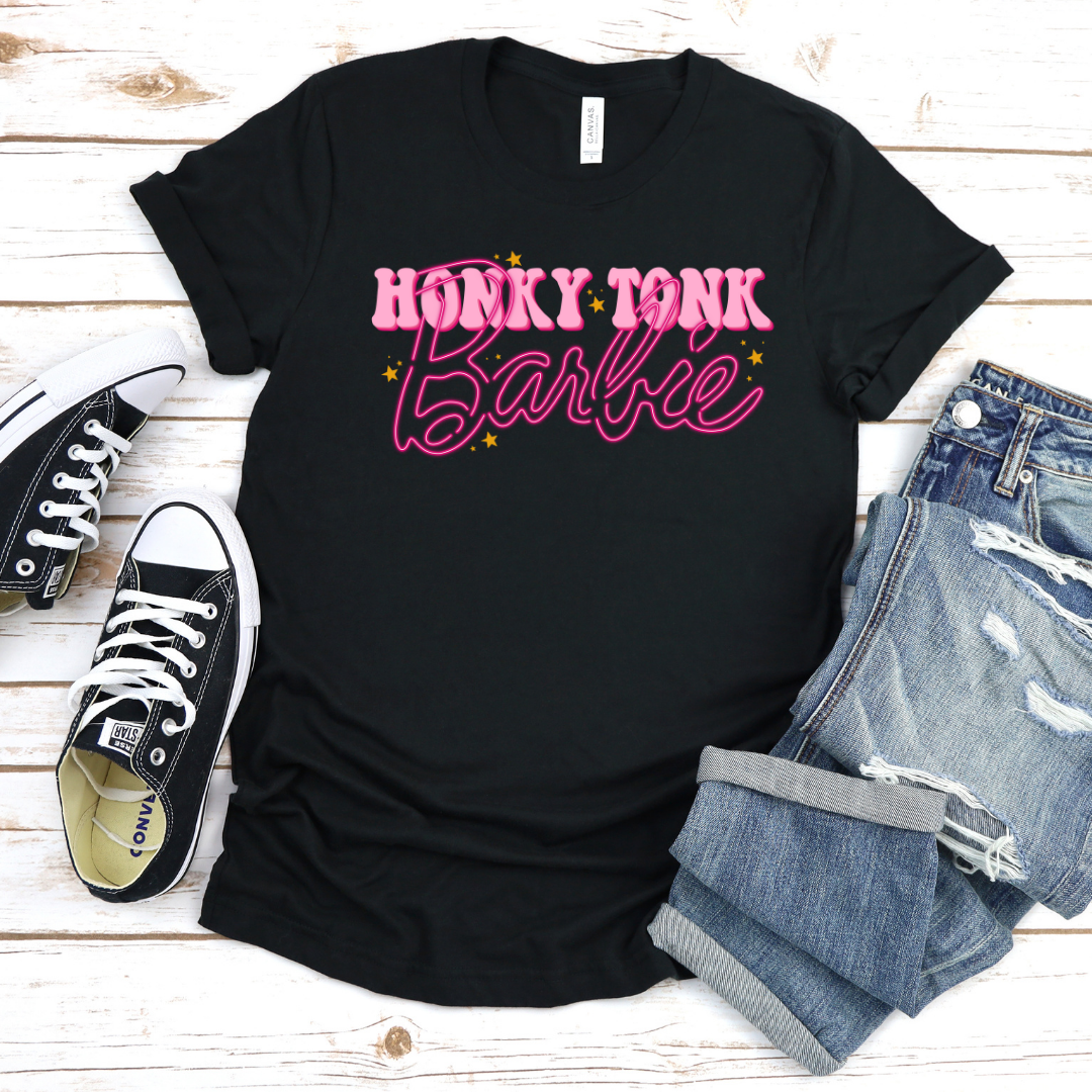 Bella+Canvas Honky Tonk Barbie T-Shirt